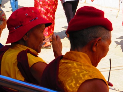 Buddhist leaders in Kathmandu