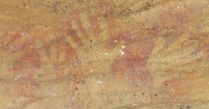 Hands on Rock - Aboriginal Rock Art - Mudgee
