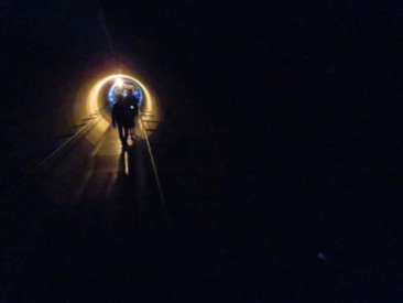 Internal tunnels at MONA Hobart Tasmania