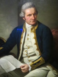 Nathanial Dance's portrait of Captain Cook